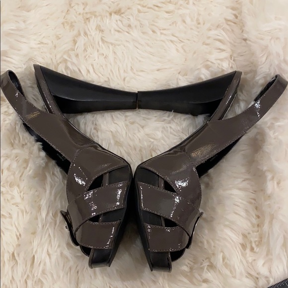 Steve Madden “Rummor” Pewter Heels - Size 9 1/2 - Picture 3 of 5